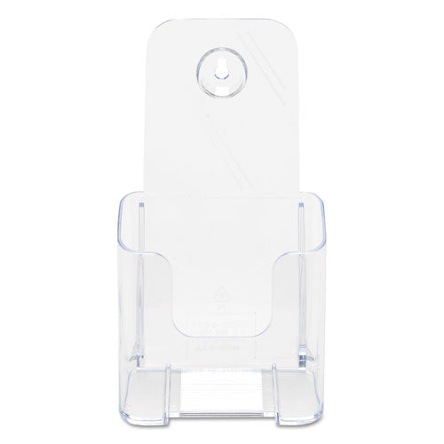 deflecto® wholesale. Docuholder For Countertop-wall-mount, Leaflet Size, 4.25w X 3.25d X 7.75h, Clear. HSD Wholesale: Janitorial Supplies, Breakroom Supplies, Office Supplies.