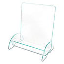 deflecto® wholesale. Euro-style Docuholder, Magazine Size, 9.81w X 6.31d X11h, Green Tinted. HSD Wholesale: Janitorial Supplies, Breakroom Supplies, Office Supplies.