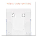 deflecto® wholesale. 4-compartment Docuholder, Leaflet Size, 4.88w X 6.13d X 10h, Clear. HSD Wholesale: Janitorial Supplies, Breakroom Supplies, Office Supplies.