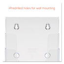 deflecto® wholesale. 4-compartment Docuholder, Booklet Size, 6.88w X 6.25d X 10h, Clear. HSD Wholesale: Janitorial Supplies, Breakroom Supplies, Office Supplies.