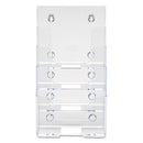 deflecto® wholesale. 4-compartment Docuholder, Booklet Size, 6.88w X 6.25d X 10h, Clear. HSD Wholesale: Janitorial Supplies, Breakroom Supplies, Office Supplies.