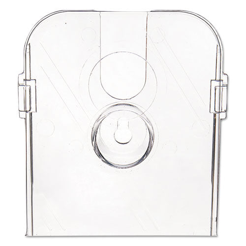 deflecto® wholesale. Docuholder For Countertop-wall-mount W-card Holder, 4.38w X 4.25d X 7.75h, Clear. HSD Wholesale: Janitorial Supplies, Breakroom Supplies, Office Supplies.