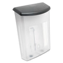 deflecto® wholesale. Outdoor Literature Box, 10w X 4.5d X 13.13h, Clear-black. HSD Wholesale: Janitorial Supplies, Breakroom Supplies, Office Supplies.