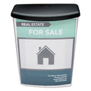 deflecto® wholesale. Outdoor Literature Box, 10w X 4.5d X 13.13h, Clear-black. HSD Wholesale: Janitorial Supplies, Breakroom Supplies, Office Supplies.