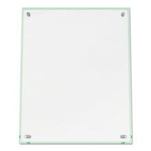 Load image into Gallery viewer, deflecto® wholesale. Superior Image Beveled Edge Sign Holder, Letter Insert, Clear-green-tinted Edges. HSD Wholesale: Janitorial Supplies, Breakroom Supplies, Office Supplies.