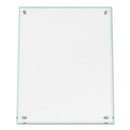 deflecto® wholesale. Superior Image Beveled Edge Sign Holder, Letter Insert, Clear-green-tinted Edges. HSD Wholesale: Janitorial Supplies, Breakroom Supplies, Office Supplies.