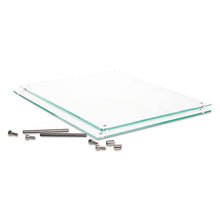Load image into Gallery viewer, deflecto® wholesale. Superior Image Beveled Edge Sign Holder, Letter Insert, Clear-green-tinted Edges. HSD Wholesale: Janitorial Supplies, Breakroom Supplies, Office Supplies.