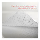 deflecto® wholesale. Economat Occasional Use Chair Mat, Low Pile Carpet, Roll, 36 X 48, Lipped, Clear. HSD Wholesale: Janitorial Supplies, Breakroom Supplies, Office Supplies.