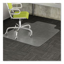 deflecto® wholesale. Economat Occasional Use Chair Mat, Low Pile Carpet, Roll, 36 X 48, Lipped, Clear. HSD Wholesale: Janitorial Supplies, Breakroom Supplies, Office Supplies.
