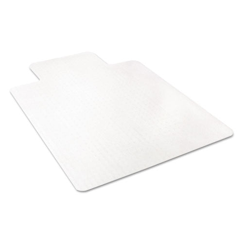 deflecto® wholesale. Economat Occasional Use Chair Mat, Low Pile Carpet, Flat, 36 X 48, Lipped, Clear. HSD Wholesale: Janitorial Supplies, Breakroom Supplies, Office Supplies.