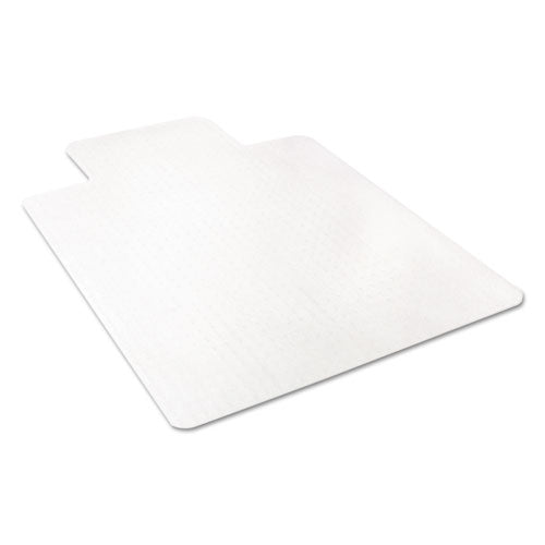 deflecto® wholesale. Economat Occasional Use Chair Mat For Low Pile Carpet, 45 X 53, Wide Lipped, Clear. HSD Wholesale: Janitorial Supplies, Breakroom Supplies, Office Supplies.