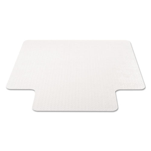 deflecto® wholesale. Economat Occasional Use Chair Mat For Low Pile Carpet, 45 X 53, Wide Lipped, Clear. HSD Wholesale: Janitorial Supplies, Breakroom Supplies, Office Supplies.