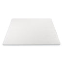 deflecto® wholesale. Economat Occasional Use Chair Mat For Low Pile Carpet, 45 X 53, Rectangular, Clear. HSD Wholesale: Janitorial Supplies, Breakroom Supplies, Office Supplies.