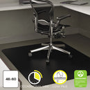 deflecto® wholesale. Economat Occasional Use Chair Mat For Low Pile Carpet, 46 X 60, Rectangular, Black. HSD Wholesale: Janitorial Supplies, Breakroom Supplies, Office Supplies.