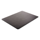 deflecto® wholesale. Economat Occasional Use Chair Mat For Low Pile Carpet, 46 X 60, Rectangular, Black. HSD Wholesale: Janitorial Supplies, Breakroom Supplies, Office Supplies.