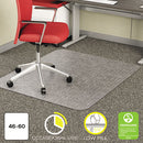 deflecto® wholesale. Economat Occasional Use Chair Mat, Low Pile Carpet, Flat, 46 X 60, Rectangle, Clear. HSD Wholesale: Janitorial Supplies, Breakroom Supplies, Office Supplies.