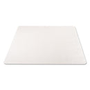 deflecto® wholesale. Economat Occasional Use Chair Mat, Low Pile Carpet, Flat, 46 X 60, Rectangle, Clear. HSD Wholesale: Janitorial Supplies, Breakroom Supplies, Office Supplies.