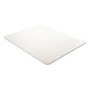 deflecto® wholesale. Economat Occasional Use Chair Mat, Low Pile Carpet, Flat, 46 X 60, Rectangle, Clear. HSD Wholesale: Janitorial Supplies, Breakroom Supplies, Office Supplies.