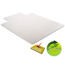 deflecto® wholesale. Duramat Moderate Use Chair Mat, Low Pile Carpet, Flat, 36 X 48, Lipped, Clear. HSD Wholesale: Janitorial Supplies, Breakroom Supplies, Office Supplies.