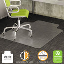 deflecto® wholesale. Duramat Moderate Use Chair Mat, Low Pile Carpet, Flat, 36 X 48, Lipped, Clear. HSD Wholesale: Janitorial Supplies, Breakroom Supplies, Office Supplies.