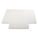 deflecto® wholesale. Duramat Moderate Use Chair Mat, Low Pile Carpet, Flat, 36 X 48, Lipped, Clear. HSD Wholesale: Janitorial Supplies, Breakroom Supplies, Office Supplies.
