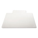 deflecto® wholesale. Duramat Moderate Use Chair Mat, Low Pile Carpet, Flat, 36 X 48, Lipped, Clear. HSD Wholesale: Janitorial Supplies, Breakroom Supplies, Office Supplies.