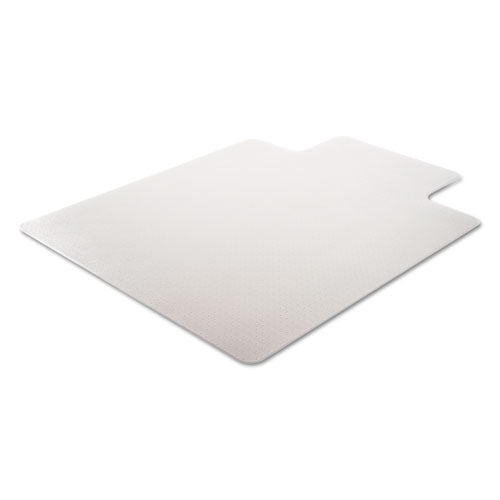 deflecto® wholesale. Duramat Moderate Use Chair Mat, Low Pile Carpet, Flat, 36 X 48, Lipped, Clear. HSD Wholesale: Janitorial Supplies, Breakroom Supplies, Office Supplies.