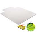 deflecto® wholesale. Duramat Moderate Use Chair Mat For Low Pile Carpet, 45 X 53, Wide Lipped, Clear. HSD Wholesale: Janitorial Supplies, Breakroom Supplies, Office Supplies.