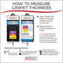 deflecto® wholesale. Duramat Moderate Use Chair Mat For Low Pile Carpet, 45 X 53, Wide Lipped, Clear. HSD Wholesale: Janitorial Supplies, Breakroom Supplies, Office Supplies.