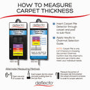 deflecto® wholesale. Duramat Moderate Use Chair Mat For Low Pile Carpet, 46 X 60, Wide Lipped, Clear. HSD Wholesale: Janitorial Supplies, Breakroom Supplies, Office Supplies.