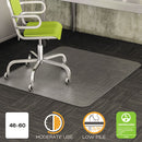deflecto® wholesale. Duramat Moderate Use Chair Mat, Low Pile Carpet, Flat, 46 X 60, Rectangle, Clear. HSD Wholesale: Janitorial Supplies, Breakroom Supplies, Office Supplies.