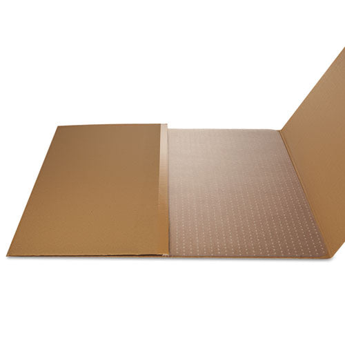 deflecto® wholesale. Duramat Moderate Use Chair Mat, Low Pile Carpet, Flat, 46 X 60, Rectangle, Clear. HSD Wholesale: Janitorial Supplies, Breakroom Supplies, Office Supplies.