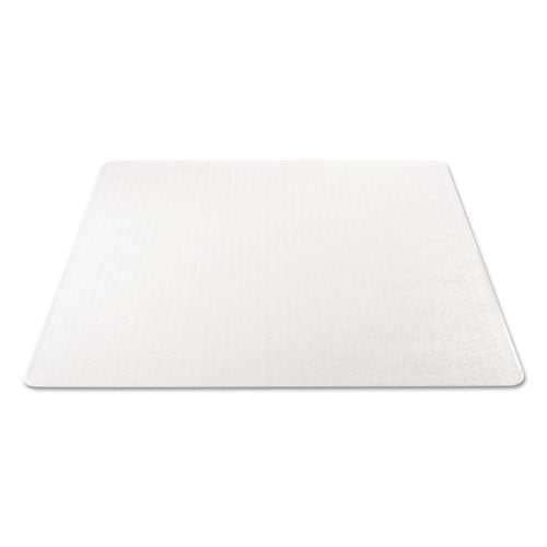 deflecto® wholesale. Duramat Moderate Use Chair Mat, Low Pile Carpet, Flat, 46 X 60, Rectangle, Clear. HSD Wholesale: Janitorial Supplies, Breakroom Supplies, Office Supplies.