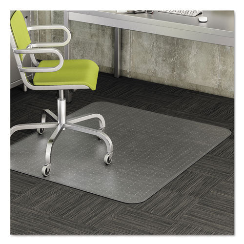 deflecto® wholesale. Duramat Moderate Use Chair Mat, Low Pile Carpet, Flat, 46 X 60, Rectangle, Clear. HSD Wholesale: Janitorial Supplies, Breakroom Supplies, Office Supplies.