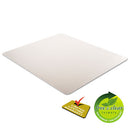 deflecto® wholesale. Duramat Moderate Use Chair Mat, Low Pile Carpet, Flat, 46 X 60, Rectangle, Clear. HSD Wholesale: Janitorial Supplies, Breakroom Supplies, Office Supplies.