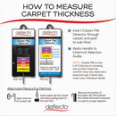 deflecto® wholesale. Duramat Moderate Use Chair Mat, Low Pile Carpet, Flat, 46 X 60, Rectangle, Clear. HSD Wholesale: Janitorial Supplies, Breakroom Supplies, Office Supplies.