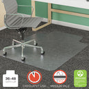 deflecto® wholesale. Supermat Frequent Use Chair Mat, Med Pile Carpet, Roll, 36 X 48, Lipped, Clear. HSD Wholesale: Janitorial Supplies, Breakroom Supplies, Office Supplies.