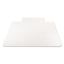 deflecto® wholesale. Supermat Frequent Use Chair Mat, Med Pile Carpet, Flat, 36 X 48, Lipped, Clear. HSD Wholesale: Janitorial Supplies, Breakroom Supplies, Office Supplies.