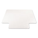 deflecto® wholesale. Supermat Frequent Use Chair Mat, Med Pile Carpet, Flat, 36 X 48, Lipped, Clear. HSD Wholesale: Janitorial Supplies, Breakroom Supplies, Office Supplies.
