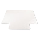 deflecto® wholesale. Supermat Frequent Use Chair Mat For Medium Pile Carpet, 45 X 53, Wide Lipped, Clear. HSD Wholesale: Janitorial Supplies, Breakroom Supplies, Office Supplies.