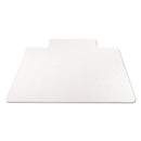 deflecto® wholesale. Supermat Frequent Use Chair Mat For Medium Pile Carpet, 45 X 53, Wide Lipped, Clear. HSD Wholesale: Janitorial Supplies, Breakroom Supplies, Office Supplies.