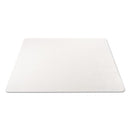 deflecto® wholesale. Supermat Frequent Use Chair Mat, Med Pile Carpet, 45 X 53, Beveled Rectangle, Clear. HSD Wholesale: Janitorial Supplies, Breakroom Supplies, Office Supplies.