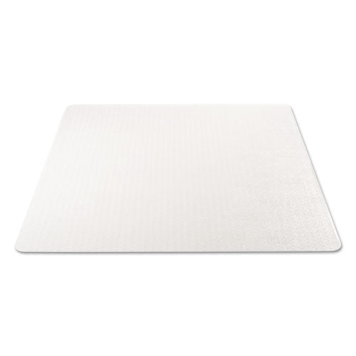 deflecto® wholesale. Supermat Frequent Use Chair Mat, Med Pile Carpet, 45 X 53, Beveled Rectangle, Clear. HSD Wholesale: Janitorial Supplies, Breakroom Supplies, Office Supplies.