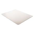 deflecto® wholesale. Supermat Frequent Use Chair Mat, Med Pile Carpet, 45 X 53, Beveled Rectangle, Clear. HSD Wholesale: Janitorial Supplies, Breakroom Supplies, Office Supplies.