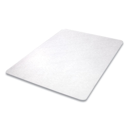 deflecto® wholesale. Antimicrobial Chair Mat, Medium Pile Carpet, 60 X 46, Rectangular, Clear. HSD Wholesale: Janitorial Supplies, Breakroom Supplies, Office Supplies.