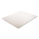 deflecto® wholesale. Supermat Frequent Use Chair Mat, Medium Pile Carpet, Flat, 46 X 60, Rectangle, Clear. HSD Wholesale: Janitorial Supplies, Breakroom Supplies, Office Supplies.