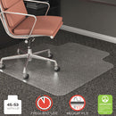 deflecto® wholesale. Rollamat Frequent Use Chair Mat, Med Pile Carpet, Flat, 45 X 53, Wide Lipped, Clear. HSD Wholesale: Janitorial Supplies, Breakroom Supplies, Office Supplies.