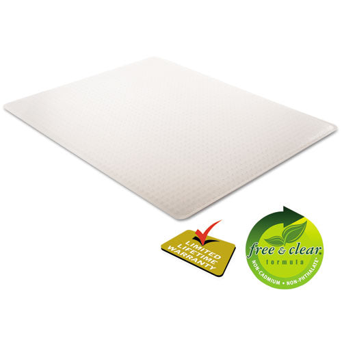 deflecto® wholesale. Rollamat Frequent Use Chair Mat, Medium Pile Carpet, Flat, 46 X 60, Rectangle, Clear. HSD Wholesale: Janitorial Supplies, Breakroom Supplies, Office Supplies.