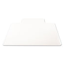 deflecto® wholesale. Execumat All Day Use Chair Mat For High Pile Carpet, 45 X 53, Wide Lipped, Clear. HSD Wholesale: Janitorial Supplies, Breakroom Supplies, Office Supplies.