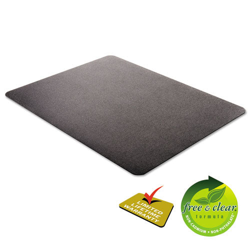 deflecto® wholesale. Economat All Day Use Chair Mat For Hard Floors, 45 X 53, Rectangular, Black. HSD Wholesale: Janitorial Supplies, Breakroom Supplies, Office Supplies.